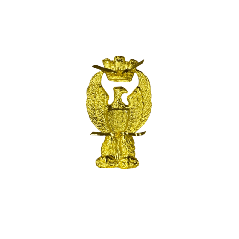 FREGIO PER BERRETTO ELEGANTE POLIZIA DI STATO col. ORO - immagine 2