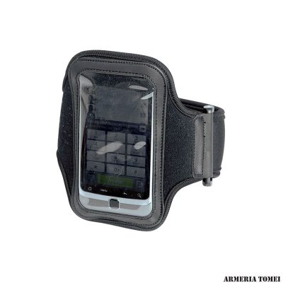 MIL-TEC - PORTA TELEFONO DA BRACCIO NERO