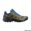 SALOMON - UOMO - SPEEDCROSS 5 GTX Black/Green Moss/Sky Diver