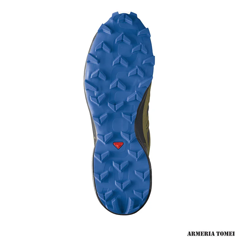 SALOMON - UOMO - SPEEDCROSS 5 GTX Black/Green Moss/Sky Diver - immagine 4