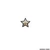 STELLA METALLO GRADO ARGENTO BORDATA NERO