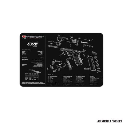 TEKMAT - GLOCK GEN4 GUN CLEANING MAT 28x43cm