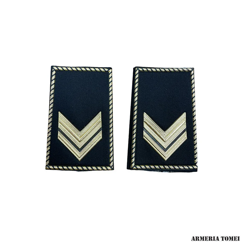 ESERCITO - TUBOLARE PER GIACCA NERA ELEGANTE SERGENTE