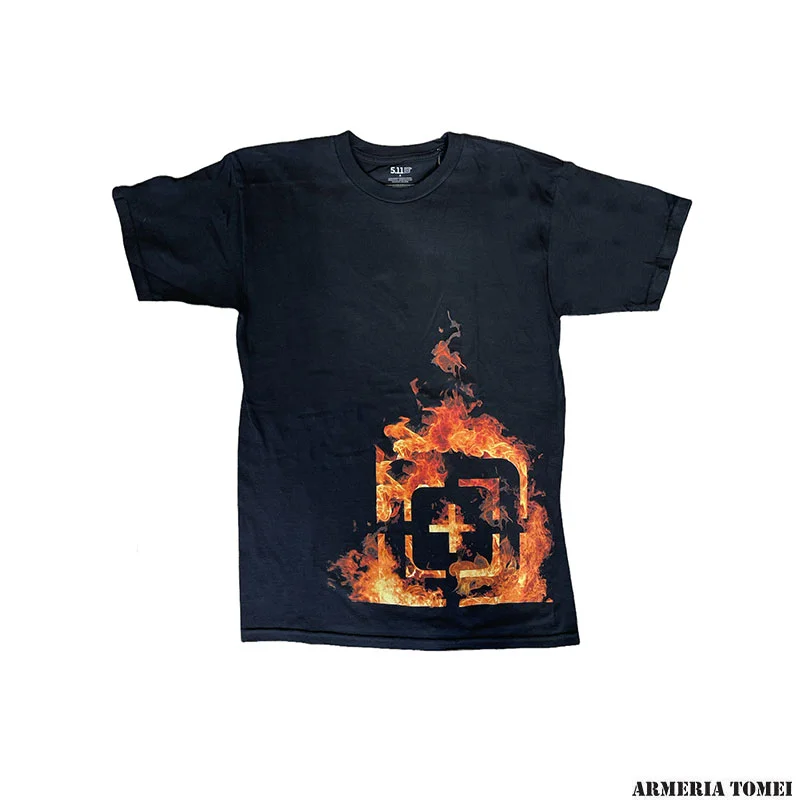 T-SHIRT - 5.11 - LOGO T S/S FIRE SCOPE 019 Black