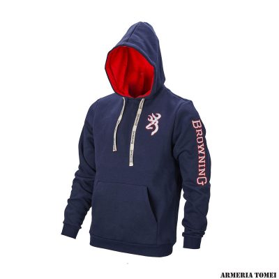 FELPA - BROWNING - SWEATSHIRT SNAPSHOT NAVY TAN