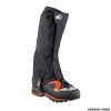 GHETTE - MILLET - ALPINE GAITERS G 0247 BLACK - NOIR