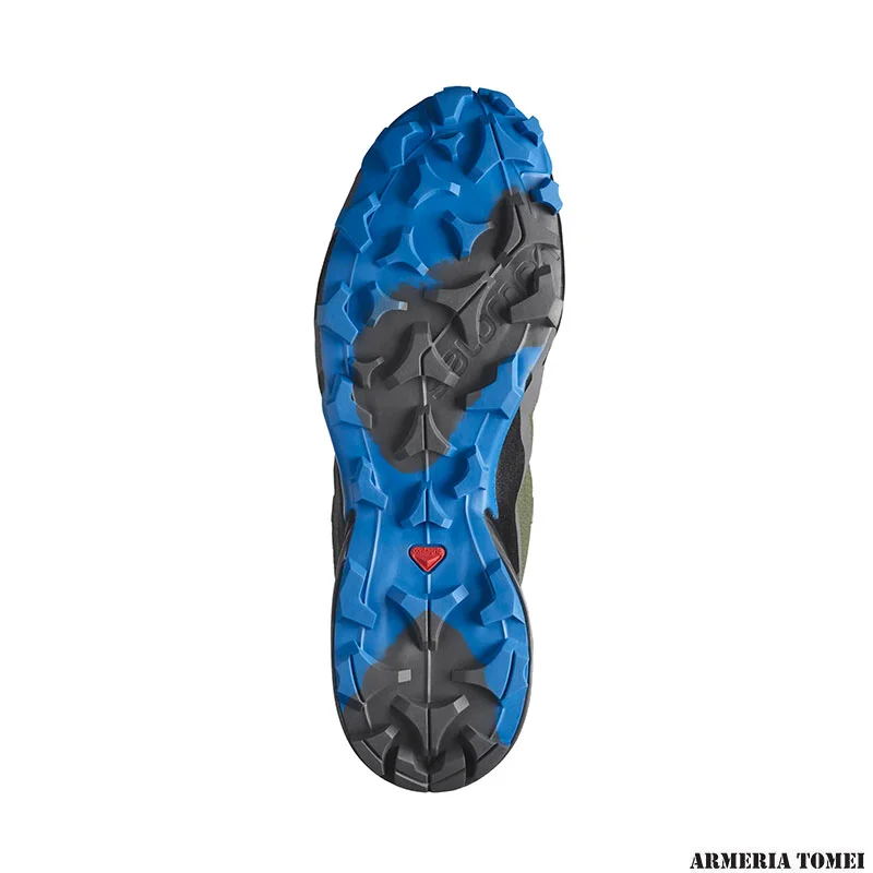 SALOMON - UOMO - CROSS HIKE GTX Olive Night / Magnet / Sky Diver - immagine 4