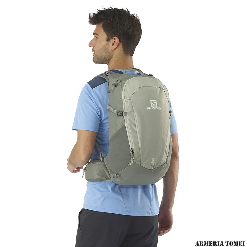 SALOMON - ZAINO - TRAILBLAZER 30 Wrought Iron / Sedona Sage - immagine 3