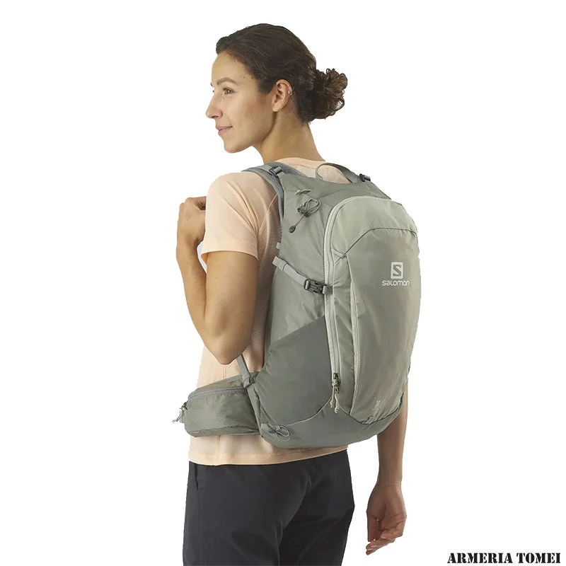 SALOMON - ZAINO - TRAILBLAZER 30 Wrought Iron / Sedona Sage - immagine 5