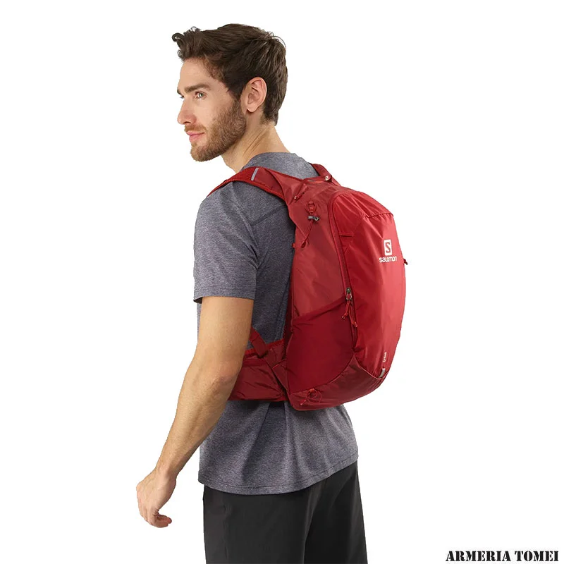 SALOMON - ZAINO - TRAILBLAZER 20 Chili Pepper / Red Dahlia / Ebony - immagine 2