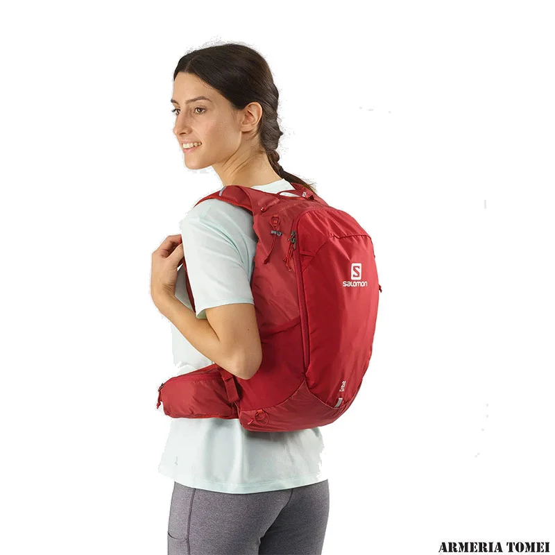 SALOMON - ZAINO - TRAILBLAZER 20 Chili Pepper / Red Dahlia / Ebony - immagine 4