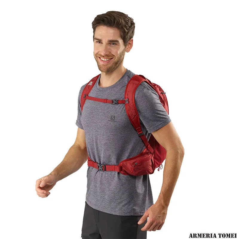 SALOMON - ZAINO - TRAILBLAZER 20 Chili Pepper / Red Dahlia / Ebony - immagine 5