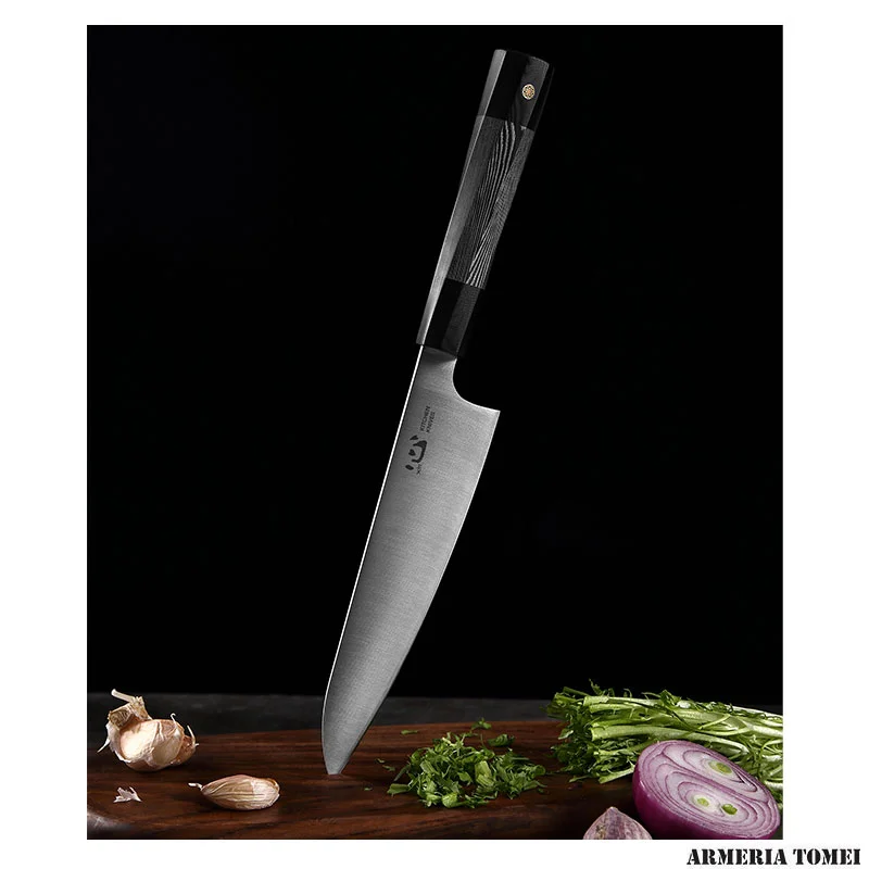 COLTELLO - XINCARE CHEF'S KNIFE CM.17,5 G10 BLACK XC103 - immagine 2