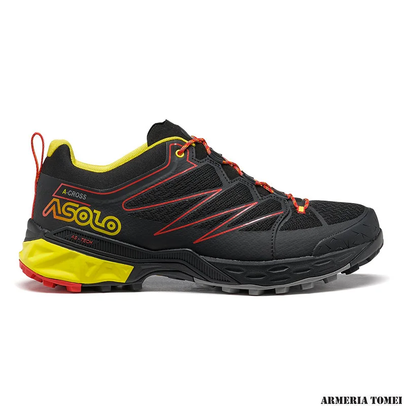 ASOLO - UOMO - SOFT ROCK BLACK / BLACK / YELLOW - immagine 2