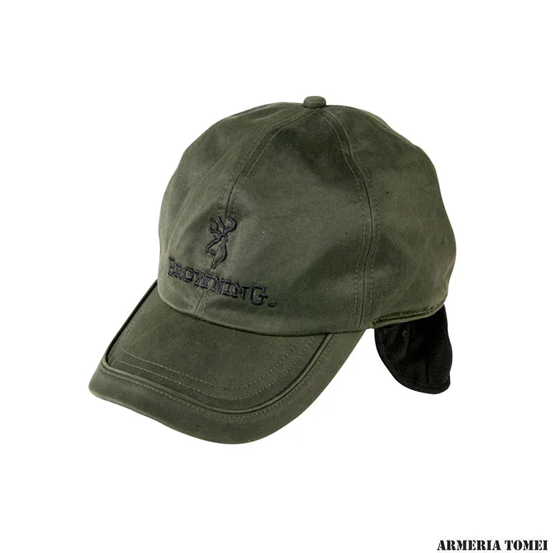 CAPPELLO - BROWNING WINTER WAX FLEECE INSIDE, GREEN