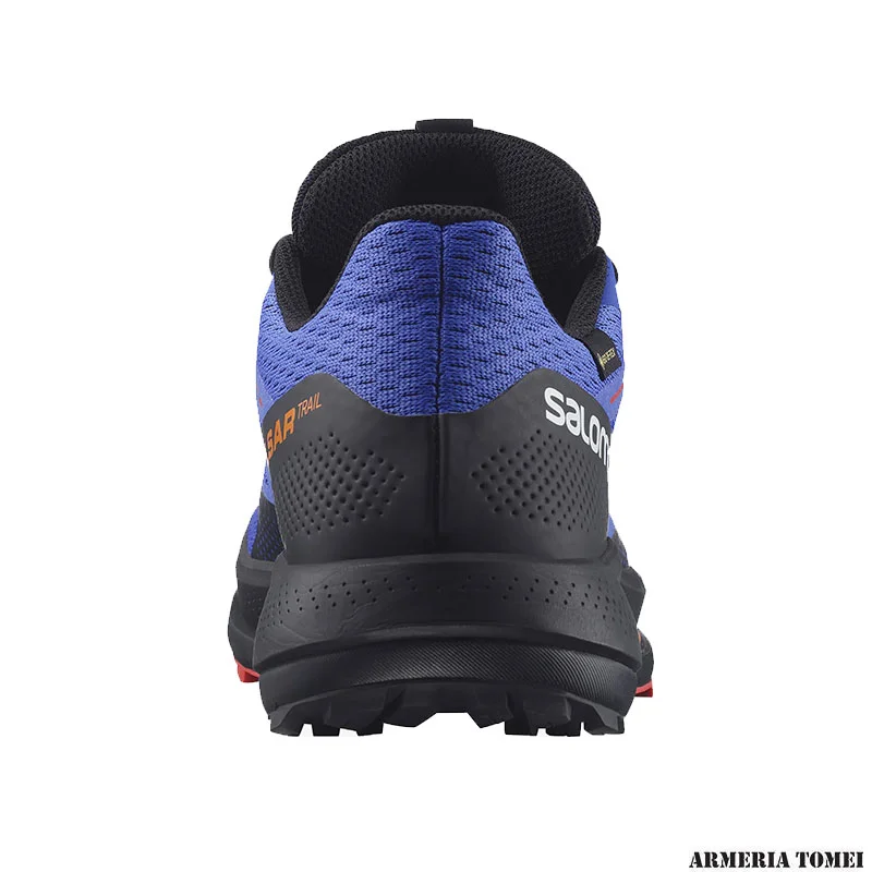 SALOMON - UOMO - PULSAR TRAIL GTX Dazzling Blue / Black / Poppy Red - immagine 2