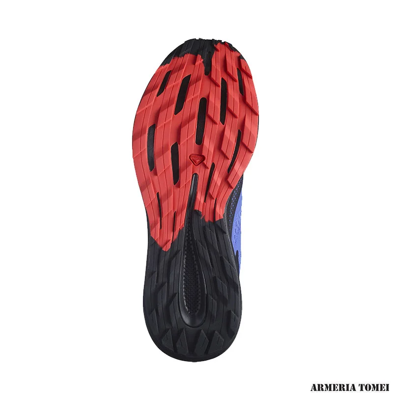 SALOMON - UOMO - PULSAR TRAIL GTX Dazzling Blue / Black / Poppy Red - immagine 3