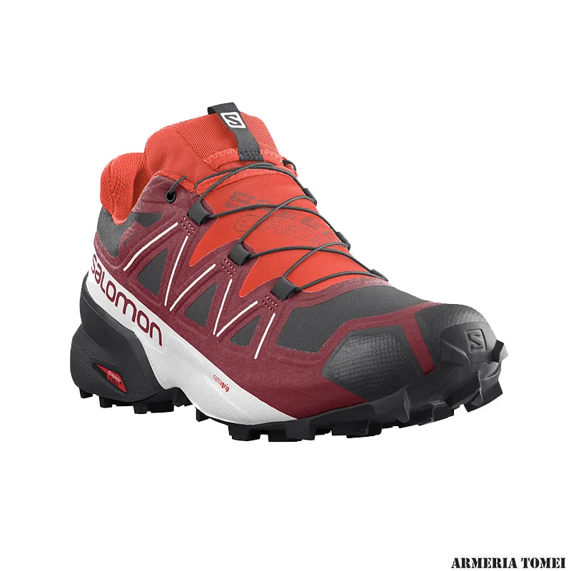 SALOMON - UOMO - SPEEDCROSS 5 GTX Biking Red / White / Black - immagine 2