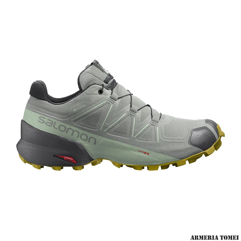 SALOMON - DONNA - SPEEDCROSS 5 GTX W Wrought Iron / Spray / Antique Moss