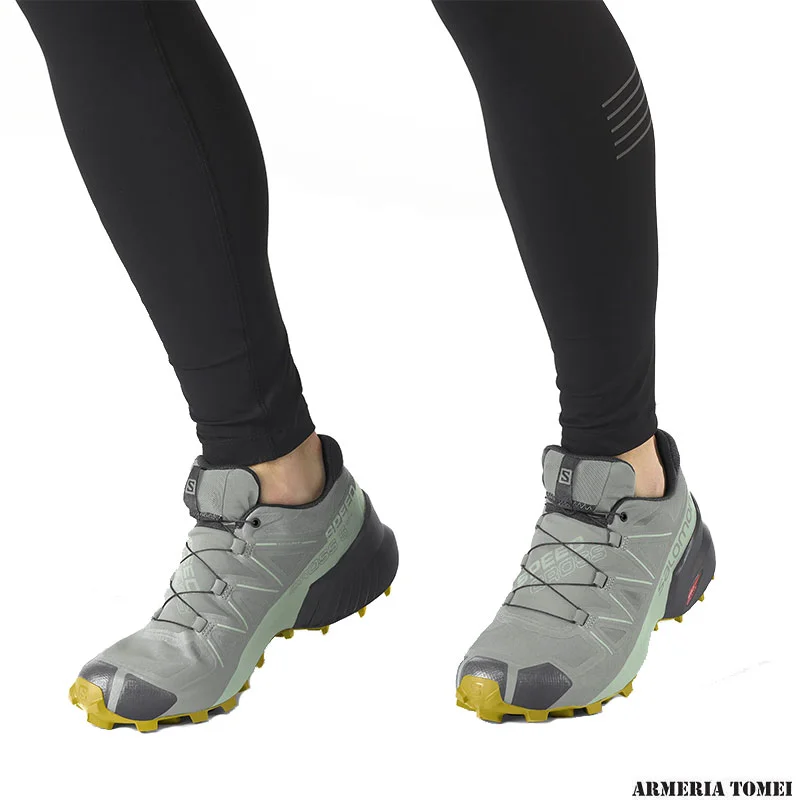 SALOMON - DONNA - SPEEDCROSS 5 GTX W Wrought Iron / Spray / Antique Moss - immagine 5