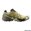 SALOMON - UOMO - SPEEDCROSS 6 Leek Green / Black / Bleached Sand