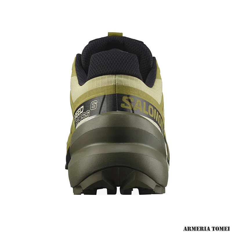 SALOMON - UOMO - SPEEDCROSS 6 Leek Green / Black / Bleached Sand - immagine 3