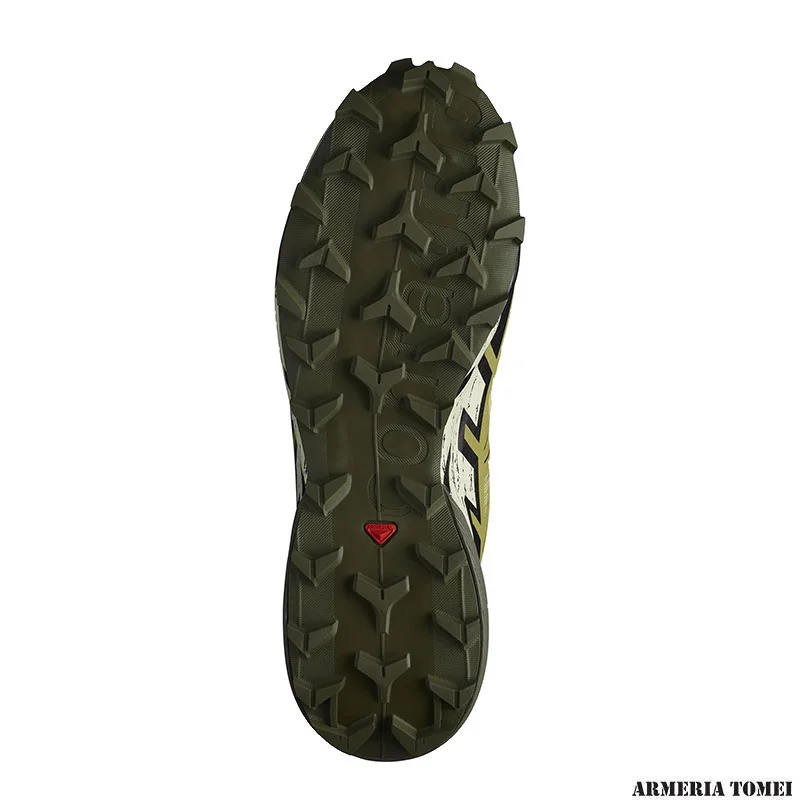 SALOMON - UOMO - SPEEDCROSS 6 Leek Green / Black / Bleached Sand - immagine 4