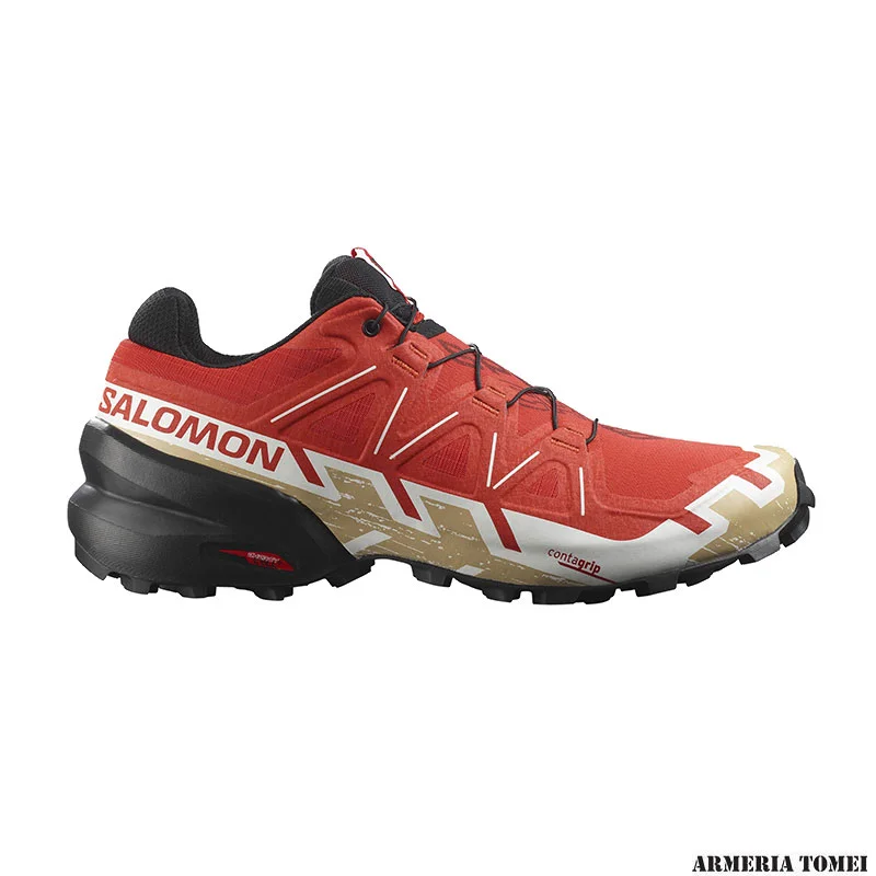 SALOMON - UOMO - SPEEDCROSS 6 Fiery Red / Black / Safari