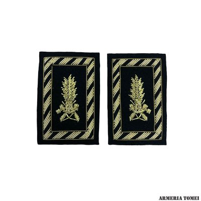 GUARDIA DI FINANZA - TRAVETTE SOTTOUFFICIALE PER DIVISA GALA (COPPIA)