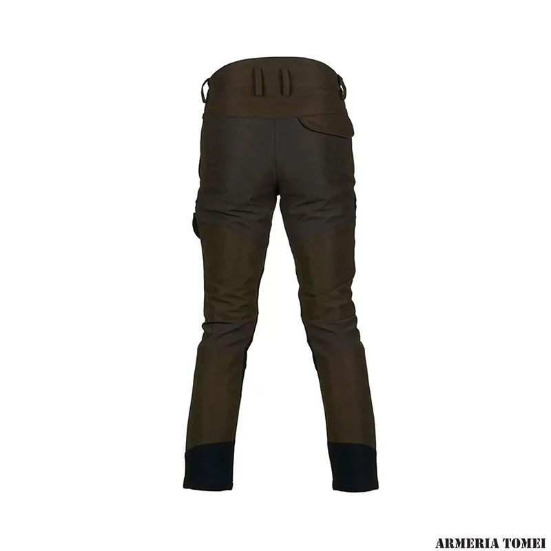 PANTALONE - UOMO - UNIVERS CACCIA MICROFIBRA U-TEX GREEN/BLACK - immagine 4