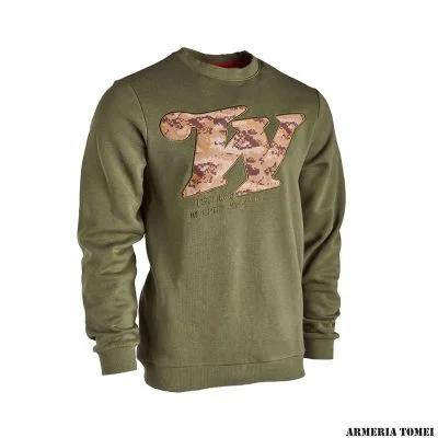 FELPA - WINCHESTER - REDSTONE CREW NECK, KHAKI