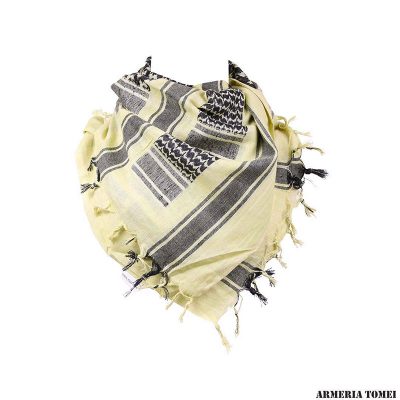 101 INC - SCIARPA PLO Nero/Sabbia