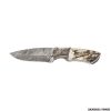 COLTELLO - 39OUTDOOR COLTELLO DAMASCO HUNTER - CORNO