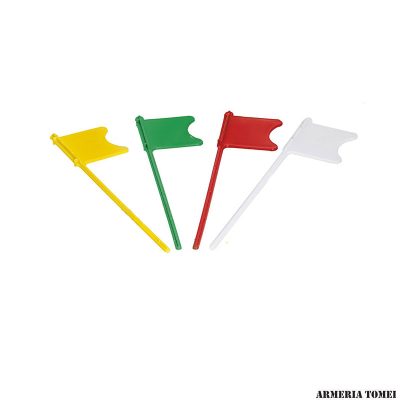 BANDIERINA DI SICUREZZA IN PLASTICA PER ARMI