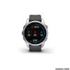 OROLOGIO - GARMIN - FĒNIX® 7S – STANDARD EDITION Silver con cinturino Graphite