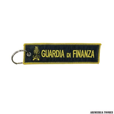 PORTACHIAVI RICAMATO GUARDIA DI FINANZA