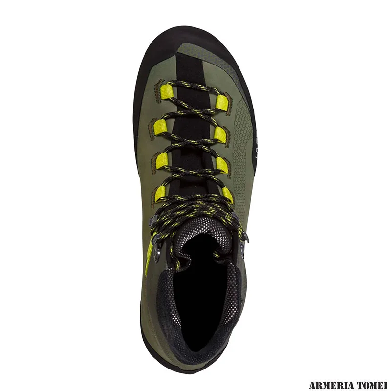 SCARPE - UOMO - LA SPORTIVA - TRANGO TECH LEATHER GTX Lichen/Citrus - immagine 3