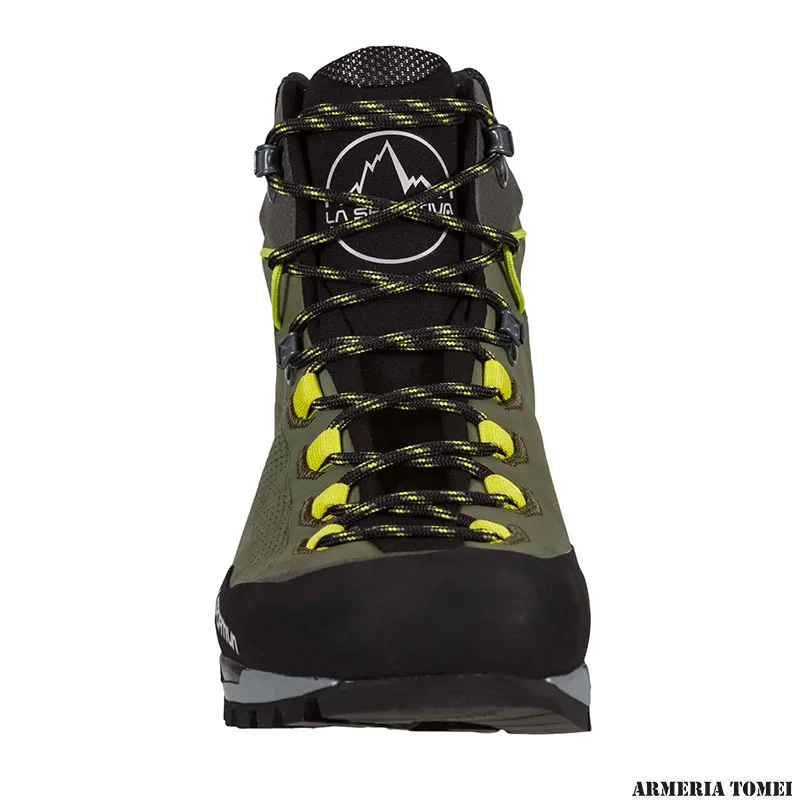 SCARPE - UOMO - LA SPORTIVA - TRANGO TECH LEATHER GTX Lichen/Citrus - immagine 5