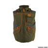 GILET - RS HUNTING - LV 600 ARANCIO FLUO CON CAPPUCCIO