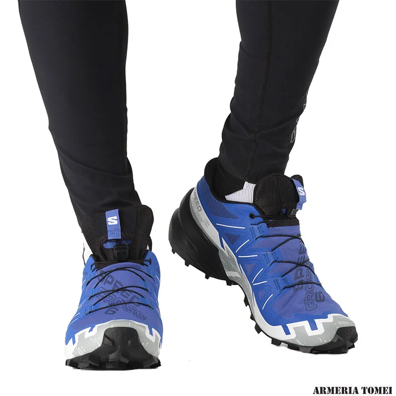 SALOMON - UOMO - SPEEDCROSS 6 GTX Nautical Blue / Black / White - immagine 5