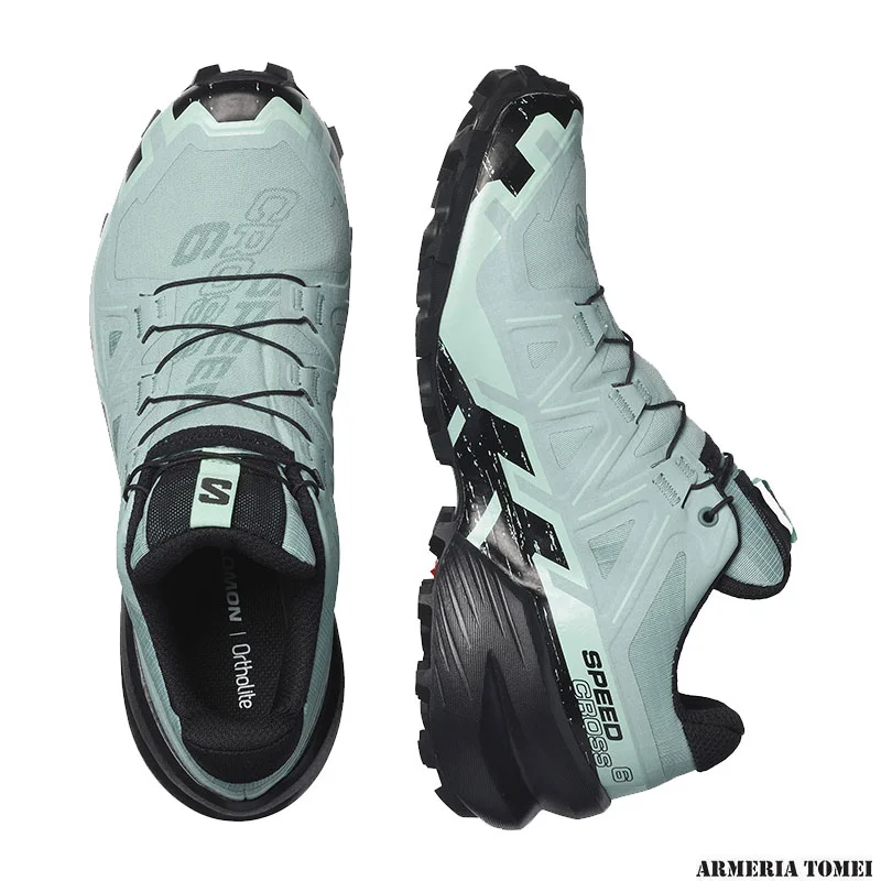 SALOMON - DONNA - SPEEDCROSS 6 GTX W Aquifer / Black / Yucca - immagine 4