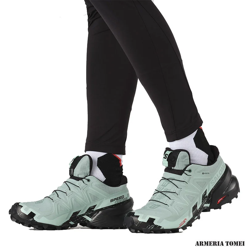 SALOMON - DONNA - SPEEDCROSS 6 GTX W Aquifer / Black / Yucca - immagine 5