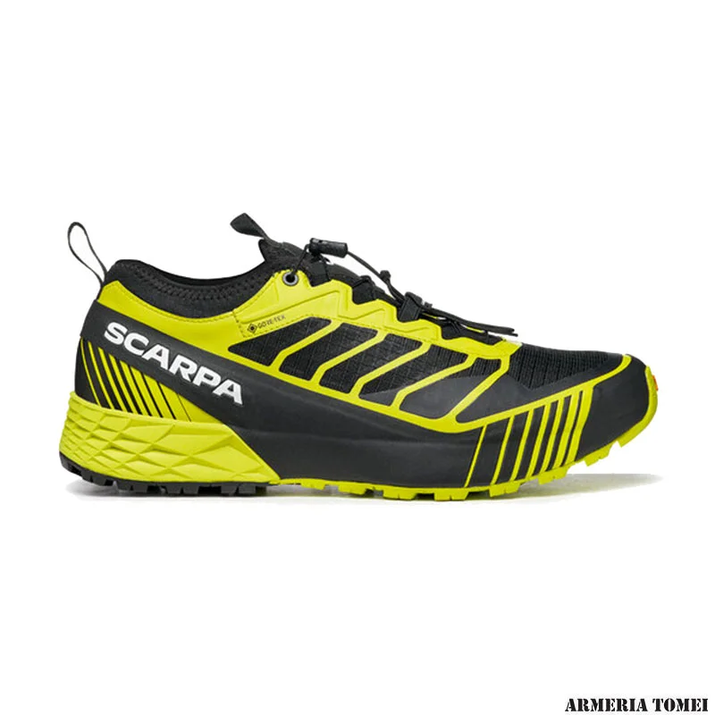 SCARPA - UOMO - RIBELLE RUN GTX BLACK-LIME - immagine 2