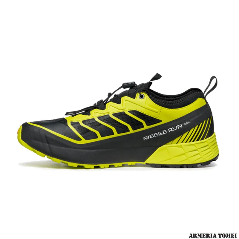 SCARPA - UOMO - RIBELLE RUN GTX BLACK-LIME - immagine 3