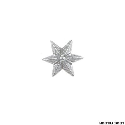 STELLE GRADO ARGENTO 6 PUNTE (coppia)