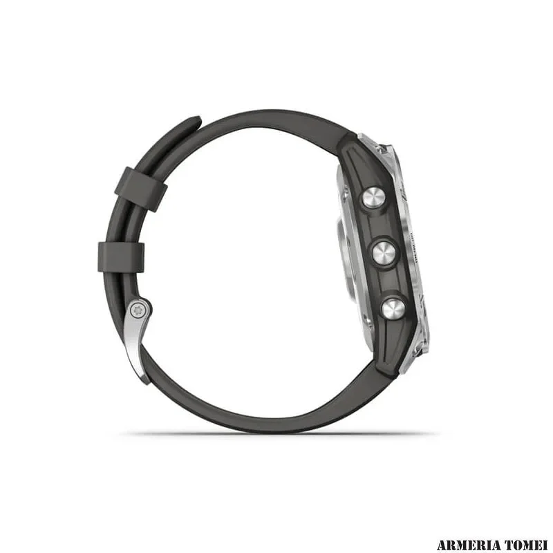 OROLOGIO - GARMIN - FENIX 7 – STANDARD EDITION Silver con cinturino Graphite - immagine 5