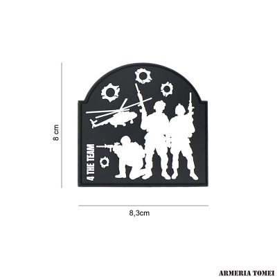 PATCH - 3D PVC 4 THE TEAM #20025