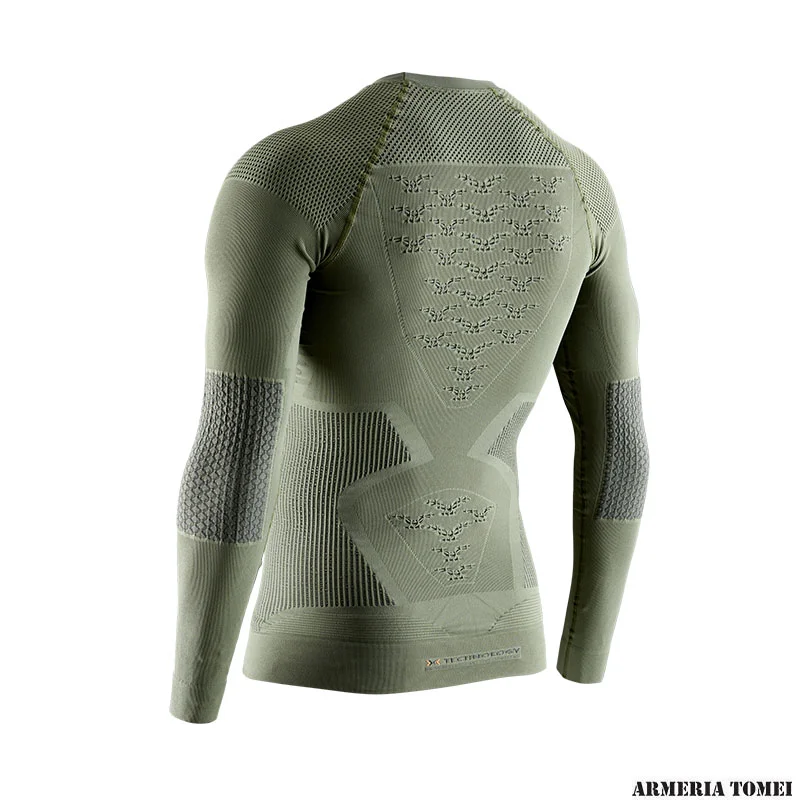 X-BIONIC - ENERGIZER HUNT SHIRT 4.0 Olive Green/Anthracite - immagine 2