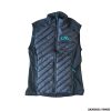 GILET - ZOTTA FOREST - SILVER WOMAN VEST 0208 CAVIAR BLACK