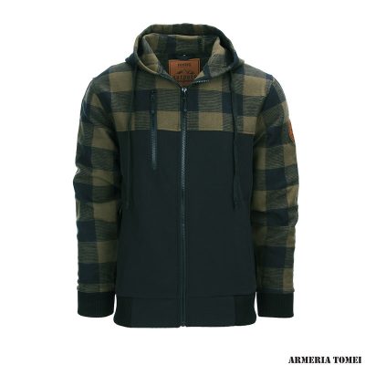 GIACCA - FOSTEX - LUMBERSHELL JACKET Zwart/Olive